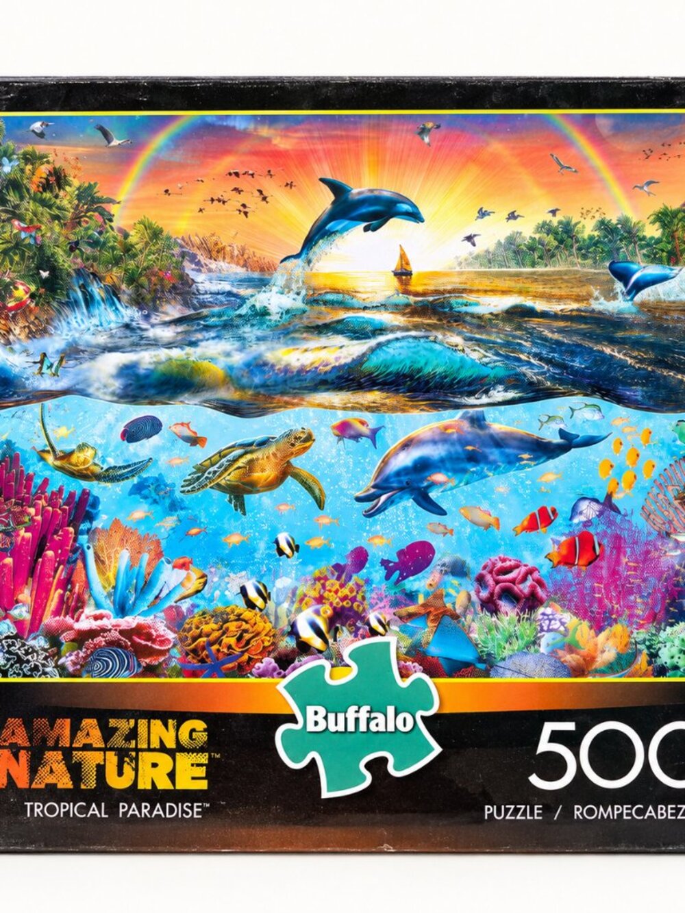 Buffalo Games Amazing Nature Tropical Paradise 500-Piece Jigsaw Puzzle
